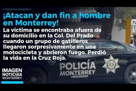 Gatilleros en motocicleta dieron fin a un hombre en la Col. Del Prado en Monterrey. 

No te pierdas Imagen Noticias Monterrey con Claudia Ovalle de lunes a viernes por Imagen Televisión Monterrey.
 
Síguenos en nuestras redes
Instagram: https://www.instagram.com/imagentvmonterrey/
Twitter: https://twitter.com/ImagenTVMTY
Facebook: https://www.facebook.com/ImagenTVMTY/

Mantente siempre informado con las noticias sobre los acontecimientos más importantes a nivel nacional con Claudia Ovalle y Brenda Cavazos.


¡Dale like y suscríbete!