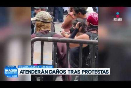 El Poder Legislativo de #Jalisco evalúa los daños en puertas, ventanas y muros del Congreso del Estado tras las manifestaciones, a la espera del dictamen oficial del #INAH para precisar los costos de restauración del inmueble histórico.

#NoticiasImagen

Síguenos en nuestras redes:

Instagram: https://www.instagram.com/imagentvgdl/
TikTok: https://www.tiktok.com/@imagennoticias
Twitter: https://twitter.com/ImagenTVGDL
Facebook: https://www.facebook.com/ImagenTVGDL/
Visita nuestro sitio Web: https://www.imagentv.com/guadalajara

Mantente siempre informado con las noticias sobre los acontecimientos más importantes a nivel nacional con Erick Breguer.

¡Déjanos tus comentarios, da like, comparte y suscríbete!