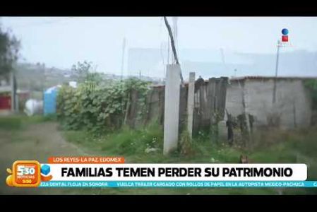 En el Estado de México, 160 familias temen perder sus hogares por un conflicto por la propiedad de terrenos; aseguran que pagaron por ellos con años de esfuerzo pero algunas viviendas ya fueron derribadas.

#NoticiasImagen #ImagenNoticias530 

Visita nuestro sitio web: http://www.imagentv.com 

No te pierdas Imagen Noticias 5:30 con Marlene Stahl, Nuria Gil y Adriana Treviño de lunes a viernes por Imagen Televisión. 

TikTok 5:30: https://www.tiktok.com/@imagennoticias530  
TikTok Noticias: https://www.tiktok.com/@imagennoticias 

Instagram 5:30: https://www.instagram.com/imagennoticias530  
Instagram Noticias: https://www.instagram.com/imagentvnoticias/ 

X 5:30: https://x.com/imagen530  
X Noticias: https://twitter.com/ImagenNoticias_ 
X Televisión: https://twitter.com/ImagenTVMex 

Facebook Noticias: https://www.facebook.com/ImagenTVNoticias 

Aquí encontrarás la mejor información nacional e internacional de Imagen Noticias con Francisco Zea, Nacho Lozano, Crystal Mendivil, Enrique Sánchez y Paola Rojas.