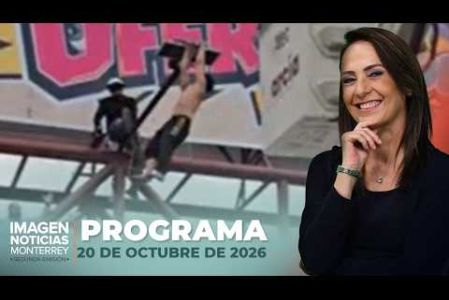 No te pierdas Imagen Noticias Monterrey con Claudia Ovalle de lunes a viernes por Imagen Televisión Monterrey.
 
Síguenos en nuestras redes
Instagram: https://www.instagram.com/imagentvmonterrey/
Twitter: https://twitter.com/ImagenTVMTY
Facebook: https://www.facebook.com/ImagenTVMTY/

Mantente siempre informado con las noticias sobre los acontecimientos más importantes a nivel nacional con Claudia Ovalle y Brenda Cavazos.


¡Dale like y suscríbete!