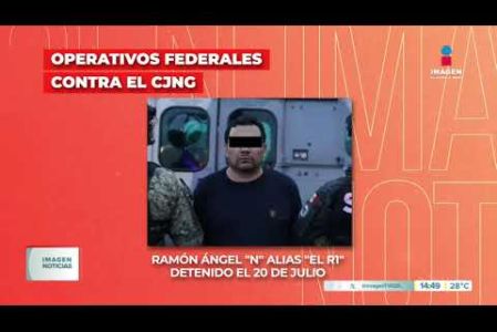 Durante 2026, el Gobierno Federal ha intensificado las labores de inteligencia y despliegues operativos en el Estado de #Jalisco para desarticular mandos clave y redes operativas del Cártel Jalisco Nueva Generación (#CJNG).

#NoticiasImagen

Síguenos en nuestras redes:

Instagram: https://www.instagram.com/imagentvgdl/
TikTok: https://www.tiktok.com/@imagennoticias
Twitter: https://twitter.com/ImagenTVGDL
Facebook: https://www.facebook.com/ImagenTVGDL/
Visita nuestro sitio Web: https://www.imagentv.com/guadalajara

Mantente siempre informado con las noticias sobre los acontecimientos más importantes a nivel nacional con Carolina Martínez.

¡Déjanos tus comentarios, da like, comparte y suscríbete!