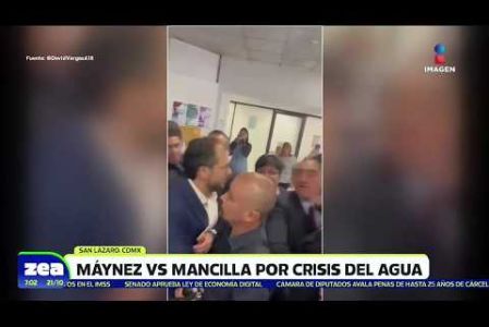 Los ánimos se calentaron en San Lázaro, el diputado #CarlosMancilla se enfrentó al dirigente nacional de Movimiento Ciudadano, Jorge Álvarez #Máynez. Mancilla responsabilizó a Máynez de la crisis de agua contaminada en Jalisco.

#NoticiasImagen #LoDijoZea #ImagenNoticias #ImagenNoticias 

Visita nuestro sitio web: http://www.imagentv.com

No te pierdas Imagen Noticias con Francisco Zea de lunes a viernes en punto de las 6:30 am por Imagen Televisión.

TikTok: https://www.tiktok.com/@imagennoticias

Instagram Imagen Noticias con Francisco Zea: https://www.instagram.com/imagenzea 
Instagram: https://www.instagram.com/imagentvnoticias/

X Imagen Noticias con Francisco Zea: https://x.com/imagenZea 
X Noticias: https://twitter.com/ImagenNoticias_
X Televisión: https://twitter.com/ImagenTVMex 
 
Facebook Imagen Noticias con Francisco Zea: https://www.facebook.com/ImagenZea/ 
Facebook: https://www.facebook.com/ImagenTVNoticias
 
Aquí encontrarás la mejor información nacional e internacional de Imagen Noticias con Francisco Zea, Nacho Lozano, Crystal Mendivil, Enrique Sánchez y Paola Rojas.