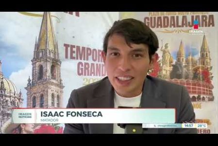 El matador mexicano Isaac Fonseca regresa a la Plaza de Toros Nuevo Progreso, en #Guadalajara, para actuar en la segunda gran corrida de la temporada. Tras realizar campaña en ruedos de España, el torero busca triunfar ante la exigente afición tapatía.