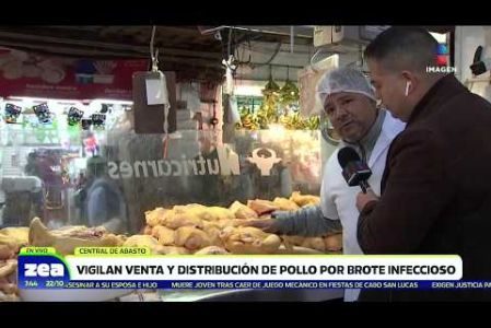 Tras la prohibición de importación de pollo originario de Brasil por enfermedad de #Newcastle, comercios de la Central de Abasto vigilan la venta y distribución de este producto. 

#LoDijoZea #NoticiasImagen #ImagenNoticias 

Visita nuestro sitio web: http://www.imagentv.com

No te pierdas Imagen Noticias con Francisco Zea de lunes a viernes en punto de las 6:30 am por Imagen Televisión.

TikTok: https://www.tiktok.com/@imagennoticias

Instagram Imagen Noticias con Francisco Zea: https://www.instagram.com/imagenzea 
Instagram: https://www.instagram.com/imagentvnoticias/

X Imagen Noticias con Francisco Zea: https://x.com/imagenZea 
X Noticias: https://twitter.com/ImagenNoticias_
X Televisión: https://twitter.com/ImagenTVMex 
 
Facebook Imagen Noticias con Francisco Zea: https://www.facebook.com/ImagenZea/ 
Facebook: https://www.facebook.com/ImagenTVNoticias
 
Aquí encontrarás la mejor información nacional e internacional de Imagen Noticias con Francisco Zea, Nacho Lozano, Crystal Mendivil, Enrique Sánchez y Paola Rojas.