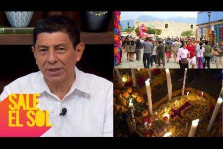 ¡Salomón Jara, Gobernador de Oaxaca nos invita a vivir el Día de Muertos en Oaxaca con “La Fiesta Más Viva de Todas”!

#SaleElSolTV

☀️ Programas Completos #SaleElSol: https://www.youtube.com/playlist?list=PLYnzMSw5fD7Qfhf4bSEemItedNGl2Mf_A
