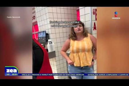 Un video difundido en redes sociales captó las agresiones de una mujer en estado inconveniente contra comensales y trabajadores de una taquería en la Col. Condesa, ahora ya es apodada "Lady Gringa". 

#NoticiasImagen #LoDijoZea #ImagenNoticias Visita nuestro sitio web: http://www.imagentv.com

No te pierdas Imagen Noticias con Francisco Zea de lunes a viernes en punto de las 6:30 am por Imagen Televisión.

TikTok: https://www.tiktok.com/@imagennoticias

Instagram Imagen Noticias con Francisco Zea: https://www.instagram.com/imagenzea 
Instagram: https://www.instagram.com/imagentvnoticias/

X Imagen Noticias con Francisco Zea: https://x.com/imagenZea 
X Noticias: https://twitter.com/ImagenNoticias_
X Televisión: https://twitter.com/ImagenTVMex 
 
Facebook Imagen Noticias con Francisco Zea: https://www.facebook.com/ImagenZea/ 
Facebook: https://www.facebook.com/ImagenTVNoticias
 
Aquí encontrarás la mejor información nacional e internacional de Imagen Noticias con Francisco Zea, Nacho Lozano, Crystal Mendivil, Enrique Sánchez y Paola Rojas.