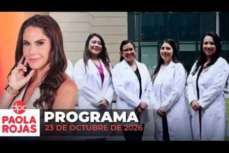 De Pisa y Corre con Paola Rojas de lunes a viernes a las 8:00 am por Imagen Televisión.