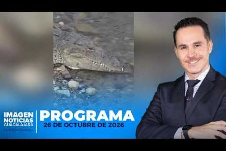 No te pierdas Imagen Noticias Guadalajara con Erick Breguer de lunes a viernes en punto de las 5:50 a.m. en el 3.1 por Imagen Televisión Guadalajara.

#NoticiasImagen

Síguenos en nuestras redes:

Instagram: https://www.instagram.com/imagentvgdl/
TikTok: https://www.tiktok.com/@imagennoticias
Twitter: https://twitter.com/ImagenTVGDL
Facebook: https://www.facebook.com/ImagenTVGDL/
Visita nuestro sitio Web: https://www.imagentv.com/guadalajara

Mantente siempre informado con las noticias sobre los acontecimientos más importantes a nivel nacional con Erick Breguer, Carolina Martínez y Ricardo Camarena.

¡Déjanos tus comentarios, da like, comparte y suscríbete!