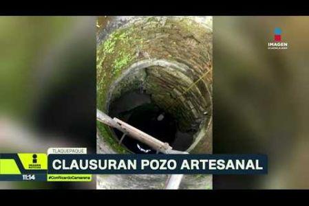 El Gobierno de Tlaquepaque clausuró un pozo artesanal en la colonia Las Juntas, utilizado para abastecer pipas de agua sin contar con los permisos correspondientes.