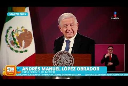 Estas declaraciones sucedieron el 31 de marzo del 2023, cuando #GuadalupeTaddei fue designada como presidenta del Instituto Nacional Electoral (#INE) en sustitución de Lorenzo Córdova, así el entonces presidente #LópezObrador habló de ella. 

#NoticiasImagen #ImagenNoticias530 

Visita nuestro sitio web: http://www.imagentv.com

No te pierdas Imagen Noticias 5:30 con Marlene Stahl, Nuria Gil y Adriana Treviño de lunes a viernes por Imagen Televisión.

TikTok 5:30: https://www.tiktok.com/@imagennoticias530 
TikTok Noticias: https://www.tiktok.com/@imagennoticias

Instagram 5:30: https://www.instagram.com/imagennoticias530 
Instagram Noticias: https://www.instagram.com/imagentvnoticias/

X 5:30: https://x.com/imagen530 
X Noticias: https://twitter.com/ImagenNoticias_
X Televisión: https://twitter.com/ImagenTVMex
 
Facebook Noticias: https://www.facebook.com/ImagenTVNoticias
 
Aquí encontrarás la mejor información nacional e internacional de Imagen Noticias con Francisco Zea, Nacho Lozano, Crystal Mendivil, Enrique Sánchez y Paola Rojas.