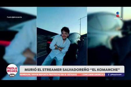 El creador de contenido Carlos Mauricio Gómez, conocido como Komanche, falleció en Monterrey, Nuevo León, a los 30 años. Hasta el momento, las causas de su muerte no han sido esclarecidas.