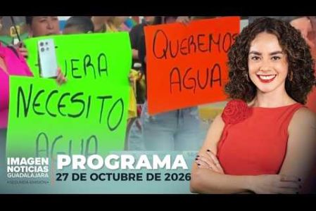 No te pierdas Imagen Noticias Guadalajara con Erick Breguer de lunes a viernes en punto de las 5:50 a.m. en el 3.1 por Imagen Televisión Guadalajara.

#NoticiasImagen

Síguenos en nuestras redes:

Instagram: https://www.instagram.com/imagentvgdl/
TikTok: https://www.tiktok.com/@imagennoticias
Twitter: https://twitter.com/ImagenTVGDL
Facebook: https://www.facebook.com/ImagenTVGDL/
Visita nuestro sitio Web: https://www.imagentv.com/guadalajara

Mantente siempre informado con las noticias sobre los acontecimientos más importantes a nivel nacional con Erick Breguer, Carolina Martínez y Ricardo Camarena.

¡Déjanos tus comentarios, da like, comparte y suscríbete!