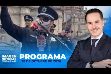 No te pierdas Imagen Noticias Guadalajara con Erick Breguer de lunes a viernes en punto de las 5:50 a.m. en el 3.1 por Imagen Televisión Guadalajara.

#NoticiasImagen

Síguenos en nuestras redes:

Instagram: https://www.instagram.com/imagentvgdl/
TikTok: https://www.tiktok.com/@imagennoticias
Twitter: https://twitter.com/ImagenTVGDL
Facebook: https://www.facebook.com/ImagenTVGDL/
Visita nuestro sitio Web: https://www.imagentv.com/guadalajara

Mantente siempre informado con las noticias sobre los acontecimientos más importantes a nivel nacional con Erick Breguer, Carolina Martínez y Ricardo Camarena.

¡Déjanos tus comentarios, da like, comparte y suscríbete!