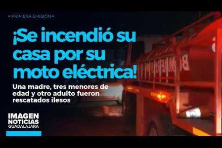 Una madre, tres menores de edad y otro adulto fueron rescatados ilesos durante la madrugada de este miércoles tras registrarse un voraz incendio al interior de su vivienda, ubicada en el cruce de las calles Jilguero y Paseo del Águila Pescadora, en el Fracc. Quintas El Paraíso, en el municipio de #Tonalá.

#NoticiasImagen

Síguenos en nuestras redes:

Instagram: https://www.instagram.com/imagentvgdl/
TikTok: https://www.tiktok.com/@imagennoticias
Twitter: https://twitter.com/ImagenTVGDL
Facebook: https://www.facebook.com/ImagenTVGDL/
Visita nuestro sitio Web: https://www.imagentv.com/guadalajara

Mantente siempre informado con las noticias sobre los acontecimientos más importantes a nivel nacional con Erick Breguer.

¡Déjanos tus comentarios, da like, comparte y suscríbete!