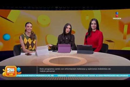 Visita nuestro sitio web: http://www.imagentv.com

No te pierdas Imagen Noticias 5:30 con Marlene Stahl, Nuria Gil y Adriana Treviño de lunes a viernes por Imagen Televisión.

TikTok 5:30: https://www.tiktok.com/@imagennoticias530 
TikTok Noticias: https://www.tiktok.com/@imagennoticias

Instagram 5:30: https://www.instagram.com/imagennoticias530 
Instagram Noticias: https://www.instagram.com/imagentvnoticias/

X 5:30: https://x.com/imagen530 
X Noticias: https://twitter.com/ImagenNoticias_
X Televisión: https://twitter.com/ImagenTVMex
 
Facebook Noticias: https://www.facebook.com/ImagenTVNoticias
 
Aquí encontrarás la mejor información nacional e internacional de Imagen Noticias con Francisco Zea, Nacho Lozano, Crystal Mendivil, Enrique Sánchez y Paola Rojas.