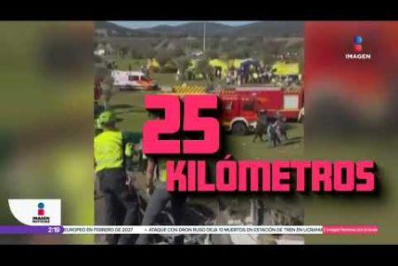 Revelan audios previos al choque de trenes en España, que deja 69 muertos y más de 100 heridos. Entre los desaparecidos está el mexicano Fernando de Jesús Calvillo, de 45 años.