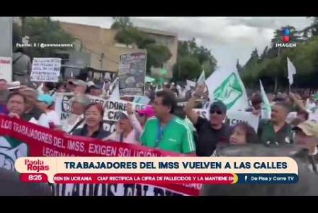 Tras la detención de Alejandra “N” por el caso de Carlos Manzo, Grecia Quiroz demandó una investigación transparente. Además, personal del IMSS alista dos movilizaciones exigiendo 10% de aumento salarial y el relevo de su dirigencia sindical.