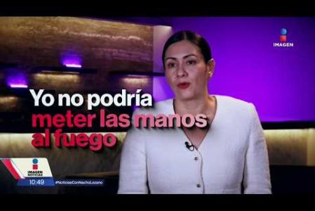 Blanca Cruz, presidenta provisional del INE, negó conocer a los dueños de JVLY tras señalamientos por un contrato millonario ligado al "Clan Taddei". Afirmó que "no podría meter las manos al fuego" por nadie en el instituto y llamó a revisar y transparentar recursos. 

#NoticiasConNachoLozano
#NoticiasImagen 

¡Como nadie en la noche! #ImagenNoticias con Nacho Lozano de lunes a viernes a las 10:30 pm en el 3.1 #ImagenTelevisión. 

Visita nuestro sitio Web: http://bit.ly/2nT2Wz5 

Síguenos en nuestras redes: 
Instagram: @imagentvnoticias 
Tiktok: @imagennoticias 
X: @ImagenNoticias_ 
Facebook: https://www.facebook.com/ImagenTVNoticias/ 

Aquí encontrarás la mejor información nacional e internacional de Imagen Noticias con Francisco Zea, Paola Rojas, Crystal Mendivil y Nacho Lozano.