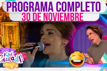¡Marta Guzmán le canta a la Virgen de Guadalupe!