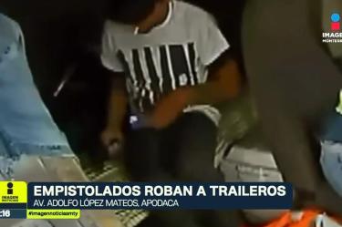 Así operan ladrones de tráileres en Apodaca