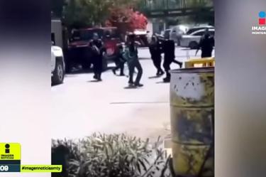 Con machete en mano toma como rehén a su hijo en Guadalupe