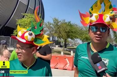 Monterrey de fiesta: Bolivia jugó contra Surinam