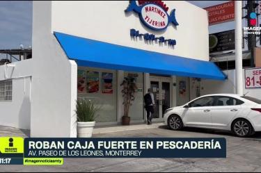 Comando armado realiza robo planificado en pescadería en MTY