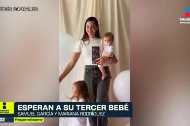 Samuel García anuncia que será padre por tercera vez