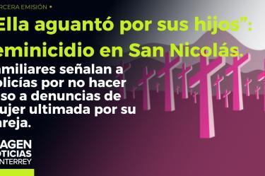 "Ella aguantó por los niños": matan a mujer en San Nicolás 