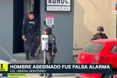 Falsa alarma moviliza a la policía en Monterrey