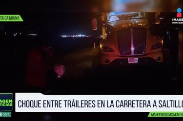Hombre salva la vida tras estrellarse en Santa Catarina