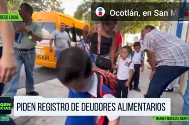 Exigen crear registro de deudores alimentarios en Nuevo León