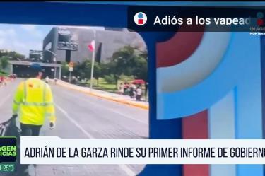 Alcalde de Monterrey rinde su primer informe de gobierno