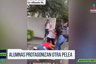 Alumnas son grabadas durante pelea en Allende
