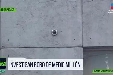 Roban medio millón de pesos a mensajero en Apodaca