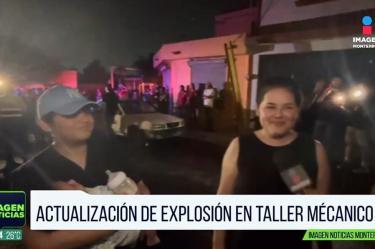 Negligencia provoca explosión en taller mecánico en Santa Ca