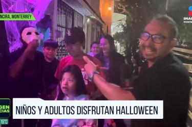 Halloween regio: niños inundan las calles de Monterrey