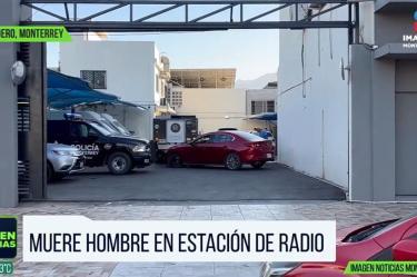 Muere persona en estación de radio en Monterrey