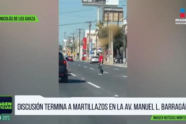A martillazos pelean en calles de San Nicolás