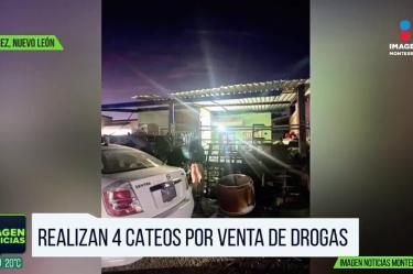 Realizan 4 cateos en Juárez por delitos contra la salud