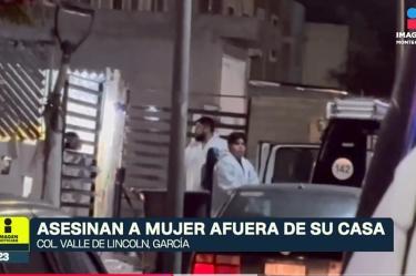 Asesinan a mujer en su casa en García 