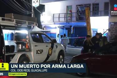 Ejecutan a una persona en Guadalupe