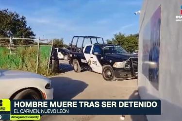 Hombre muere en separos de El Carmen 