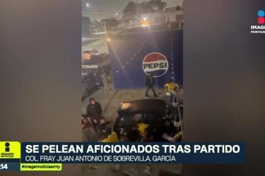 10 personas riñen por partido de fútbol en García 