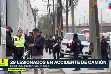 Otro choque de ruta urbana en San Pedro: 29 lesionados