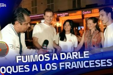 ¿Aguantaron? Fuimos a darle toques a los franceses en París