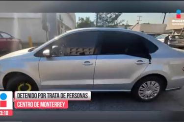 Hombre detenido por trata de personas en Monterrey
