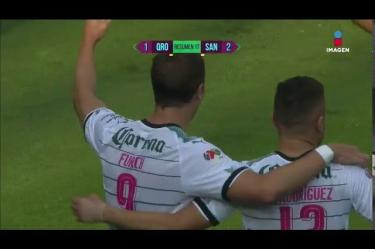 Resumen del primer tiempo Querétaro vs Santos