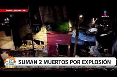 Una explosión de un tanque de gas LP provocó severos daños en la taquería "La Bajadita" en la alcaldía Álvaro Obregón, dejando a dos muertos y 15 heridos. El estallido derrumbó la estructura del inmueble, dejando atrapadas a varias personas que fueron rescatadas y trasladadas a hospitales cercanos.