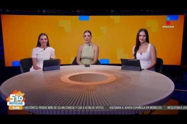 Visita nuestro sitio web: http://www.imagentv.com
No te pierdas Imagen Noticias 5:30 con Marlene Stahl, Nuria Gil y Adriana Treviño de lunes a viernes por Imagen Televisión.
TikTok 5:30: https://www.tiktok.com/@imagennoticias530
TikTok Noticias: https://www.tiktok.com/@imagennoticias
Instagram 5:30: https://www.instagram.com/imagennoticias530
Instagram Noticias: https://www.instagram.com/imagentvnoticias/
X 5:30: https://x.com/imagen530
X Noticias: https://twitter.com/ImagenNoticias_
X Televisión: https://twitter.com/ImagenTVMex
Facebook Noticias: https://www.facebook.com/ImagenTVNoticias
Aquí encontrarás la mejor información nacional e internacional de Imagen Noticias con Francisco Zea, Nacho Lozano, Crystal Mendivil, Enrique Sánchez y Paola Rojas.